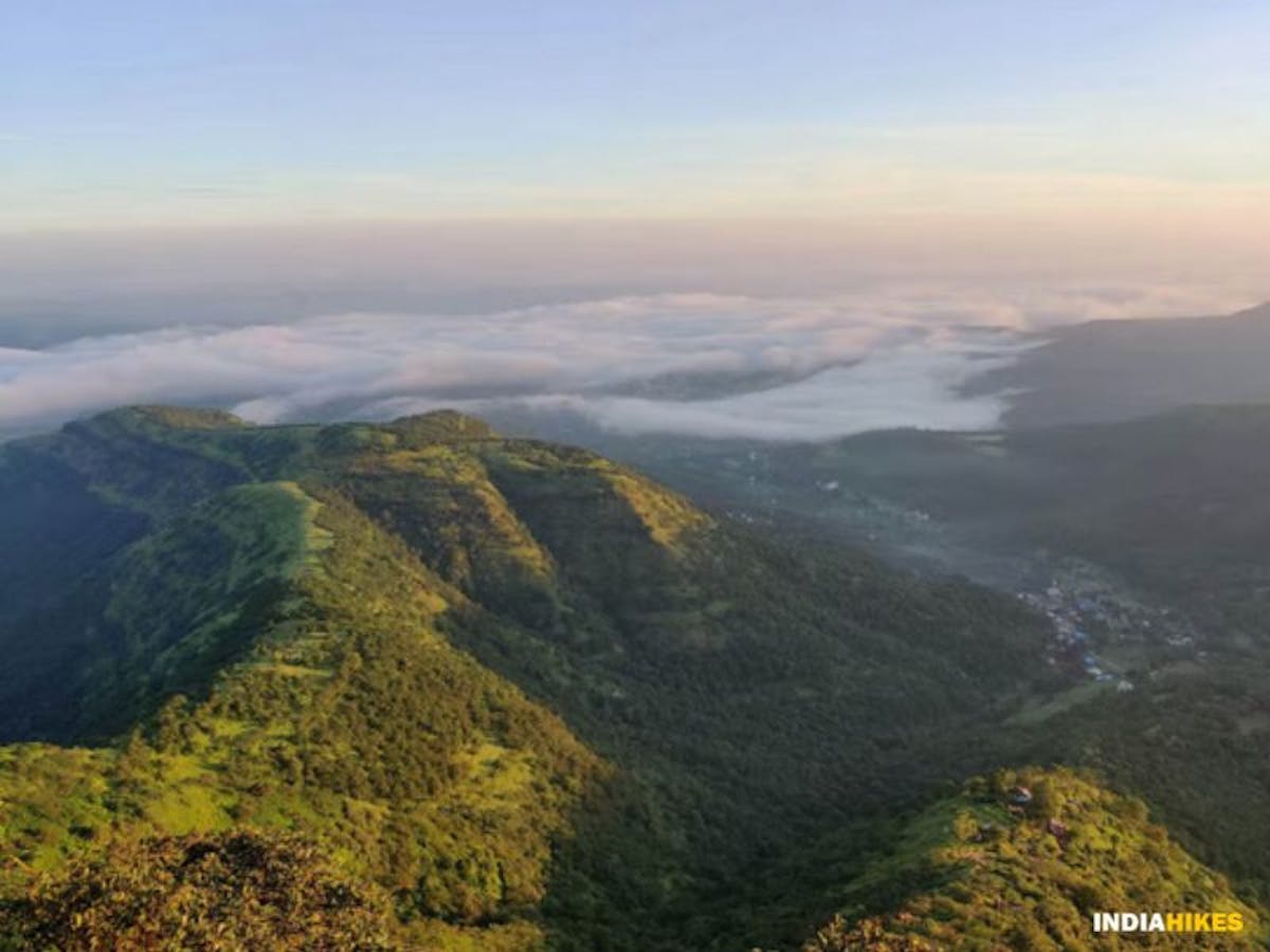 View, Sinhagad fort trek, treks near Pune, treks in Maharashtra, Sahyadri treks, Indiahikes