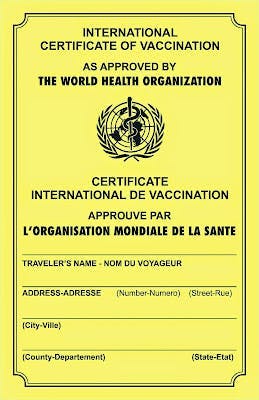 yellow fever vaccination africa tanzania kilimanjaro